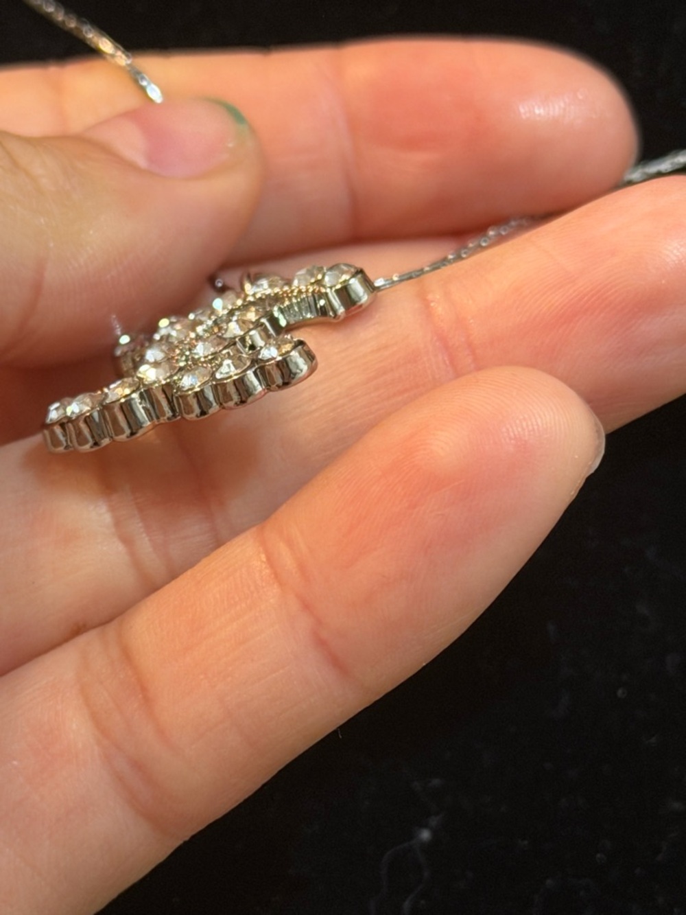 CC Pendant Necklace - Picture 4 of 7